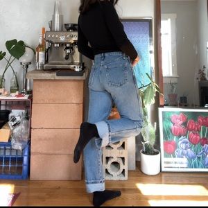 Vintage rustler straight leg jeans